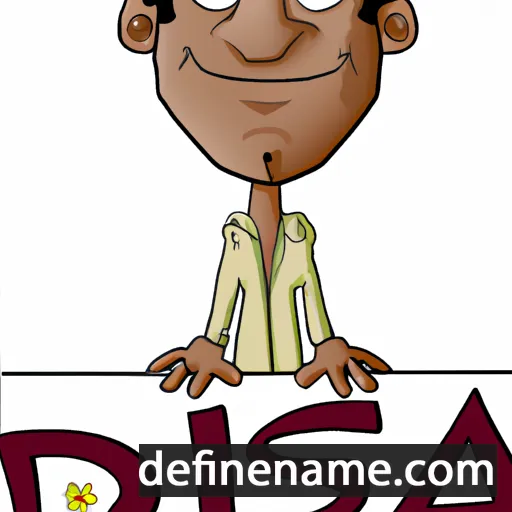 Idrissa cartoon