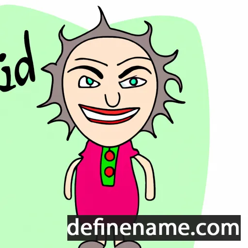 cartoon of the name Idun