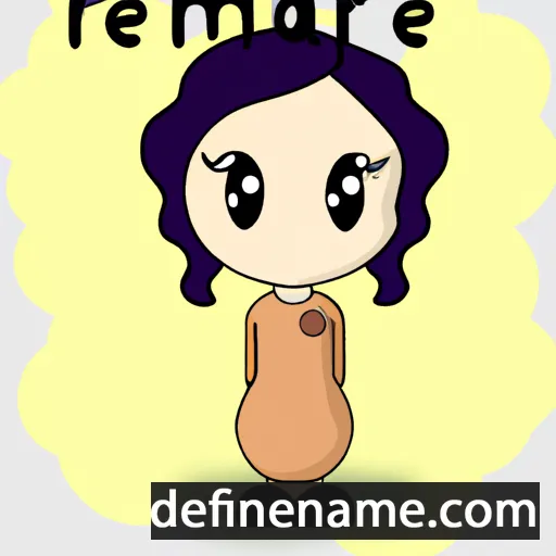 cartoon of the name Ierameel