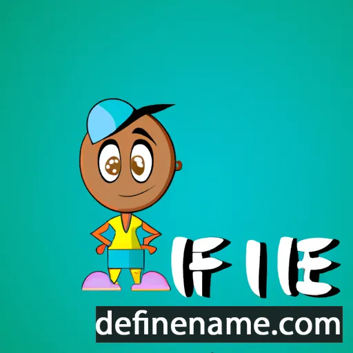 cartoon of the name Ife