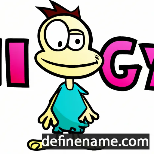 cartoon of the name Iggy