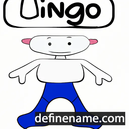 cartoon of the name Igino