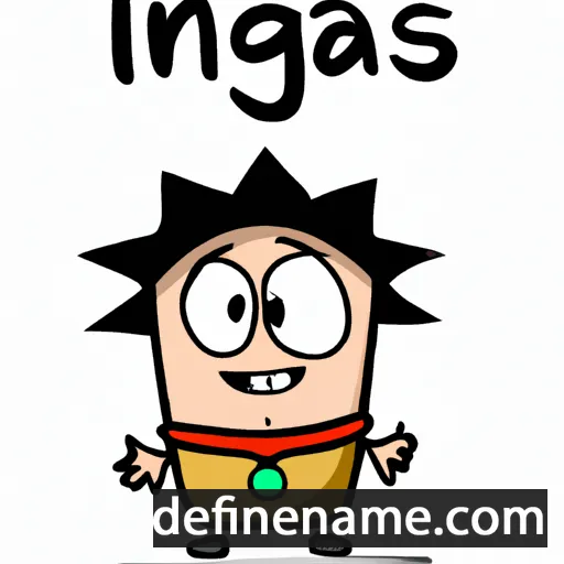 cartoon of the name Ignaas