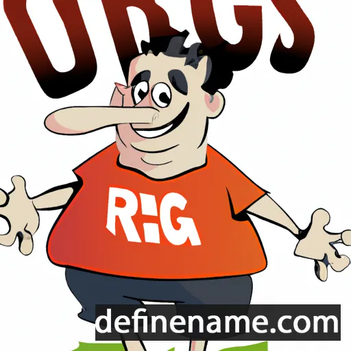 cartoon of the name Igors