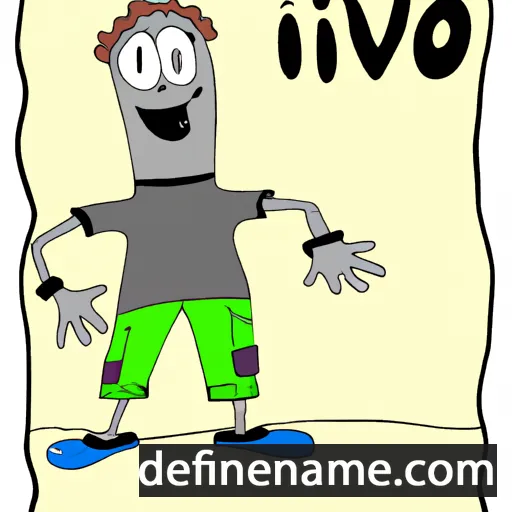 cartoon of the name Iivo