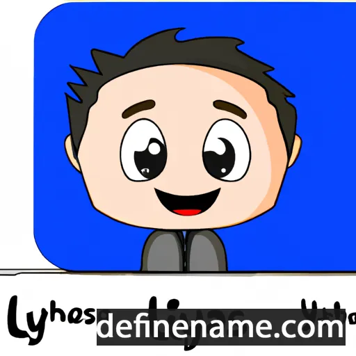 cartoon of the name Ilyas