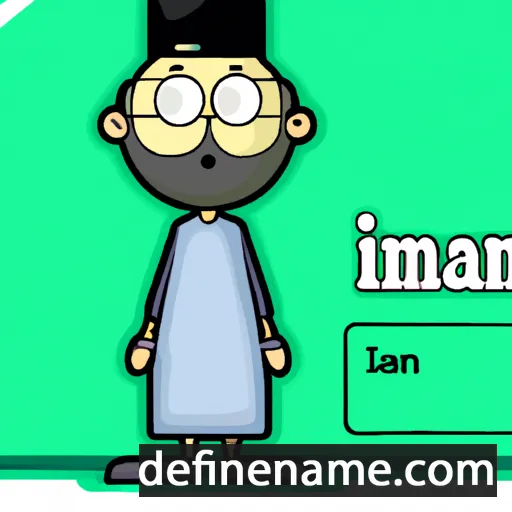 cartoon of the name Imam