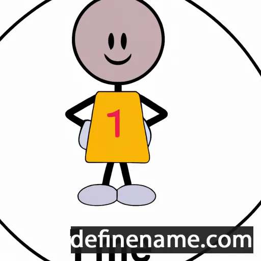 cartoon of the name Ime