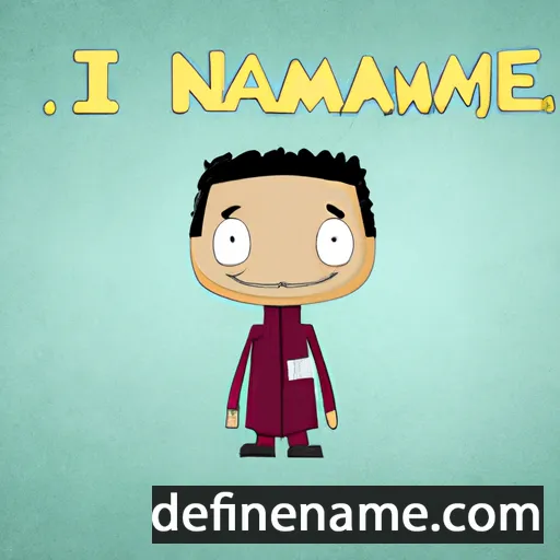 cartoon of the name Immanuel