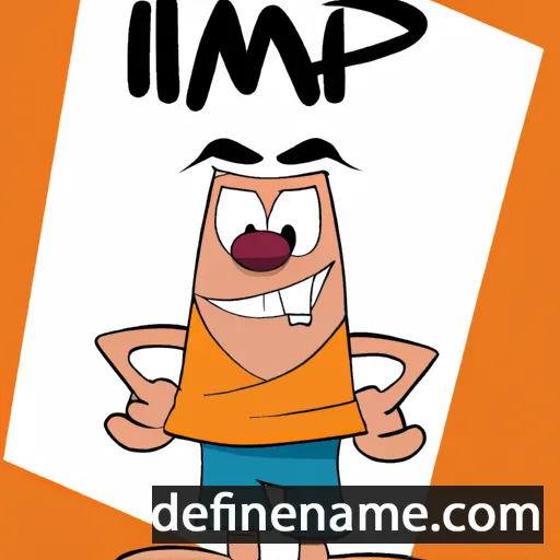 cartoon of the name Impi