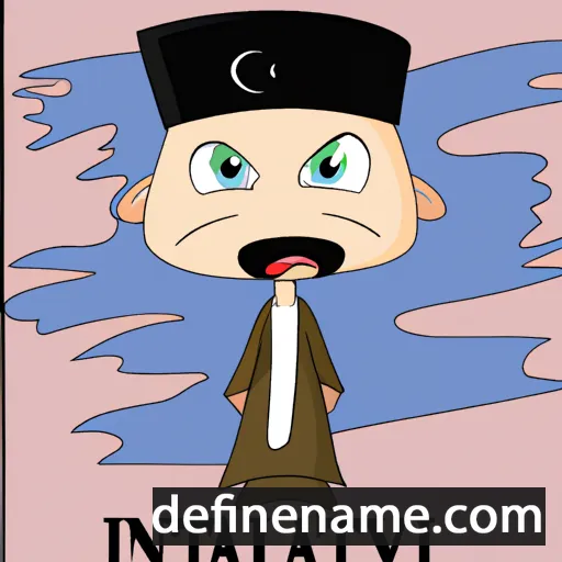 cartoon of the name Inayatullah