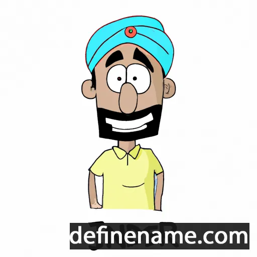 Inderjit cartoon