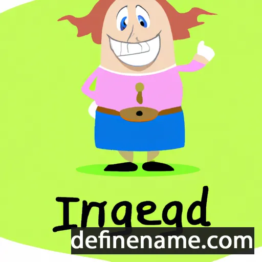 cartoon of the name Ingegärd