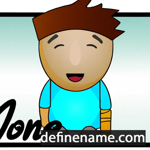 cartoon of the name Ioane