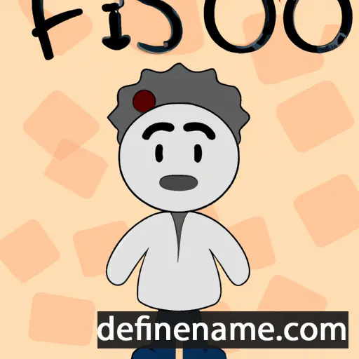 cartoon of the name Iosifu