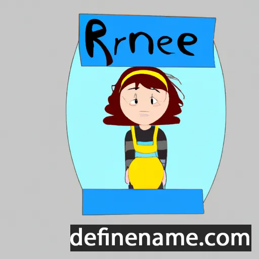 Irène cartoon