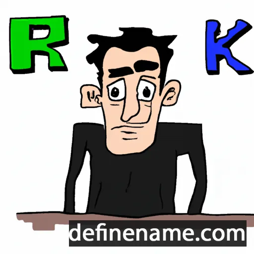 cartoon of the name Irek