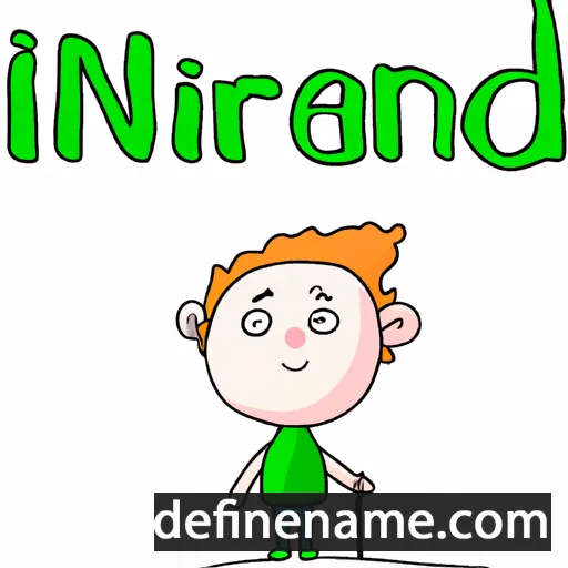 cartoon of the name Ireland