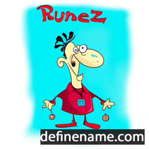 cartoon of the name Ireneusz