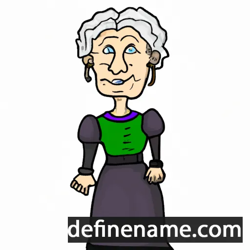 cartoon of the name Irmhild