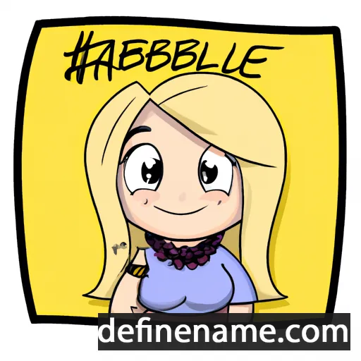 Isabelle cartoon