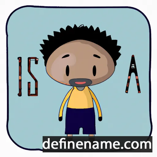 cartoon of the name Isaia