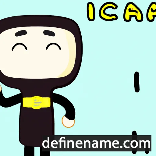 Iscah cartoon