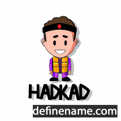 cartoon of the name Iskandar