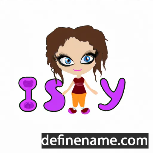 Issy cartoon