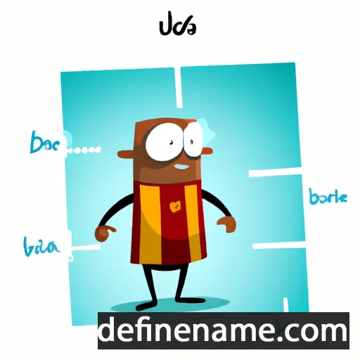 cartoon of the name Iudas