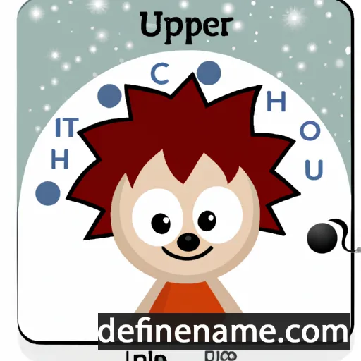 cartoon of the name Iuppiter