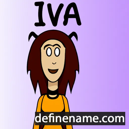 Ivah cartoon