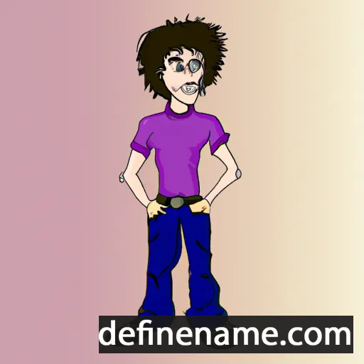 cartoon of the name Ivano