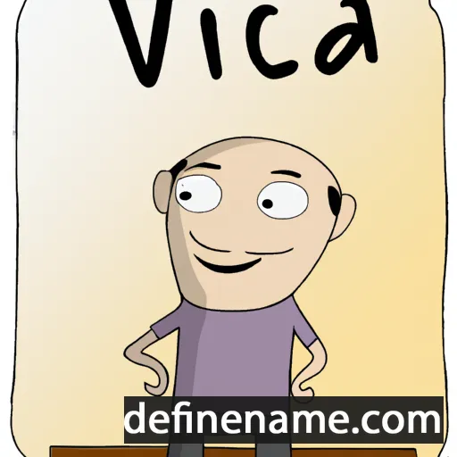 cartoon of the name Ivica