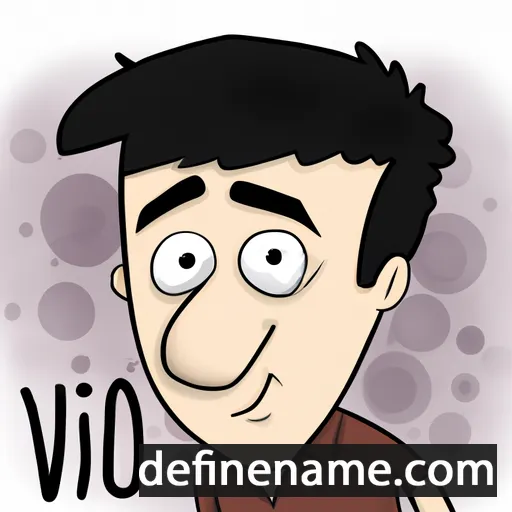 cartoon of the name Ivo