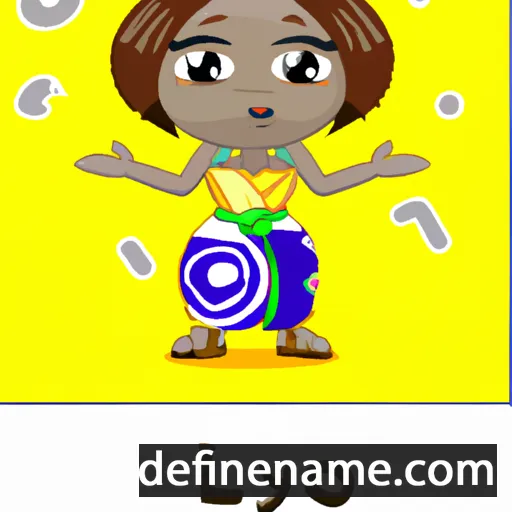 cartoon of the name Iyabo