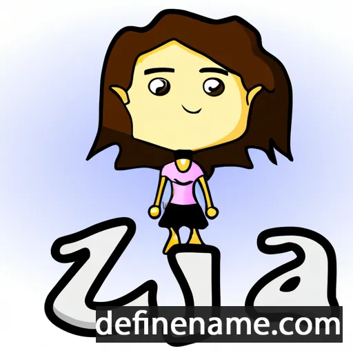 Iza cartoon