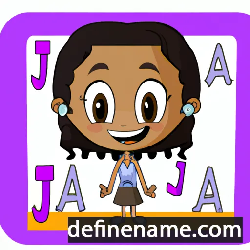 cartoon of the name Jacira