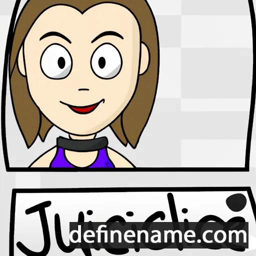 cartoon of the name Jacqui