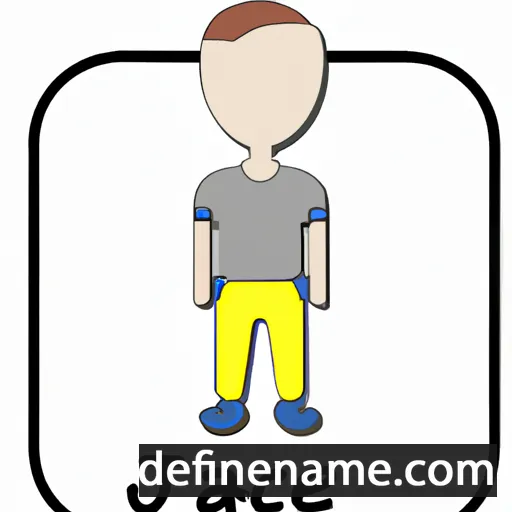 cartoon of the name Jae