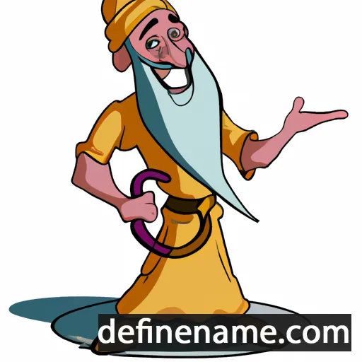 cartoon of the name Jaffar