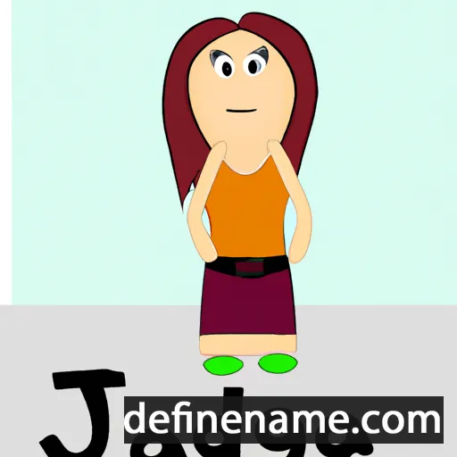 cartoon of the name Jagoda