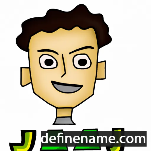 cartoon of the name Jai