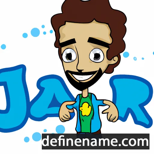 Jaír cartoon