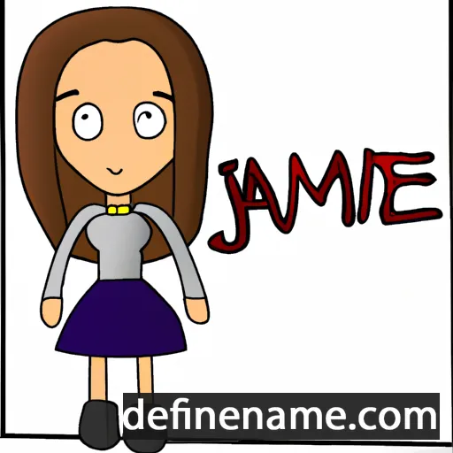 Jaimie cartoon