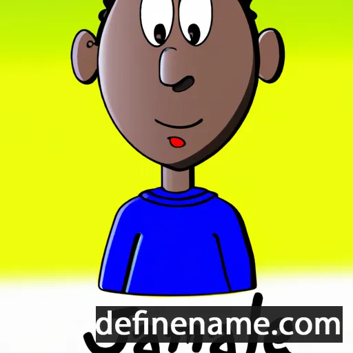 cartoon of the name Jamaal