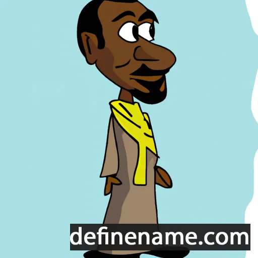 cartoon of the name Jamal