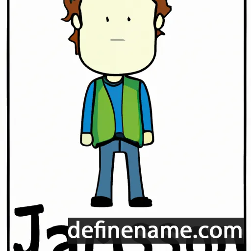 cartoon of the name Jameson