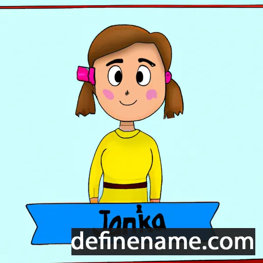 Janika cartoon