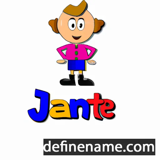 cartoon of the name Jantje